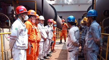 Feronikel NNI Gelar Simulasi Armada Darurat Demi Keselamatan Kerja. Dok. (Karyawan Feronikel)