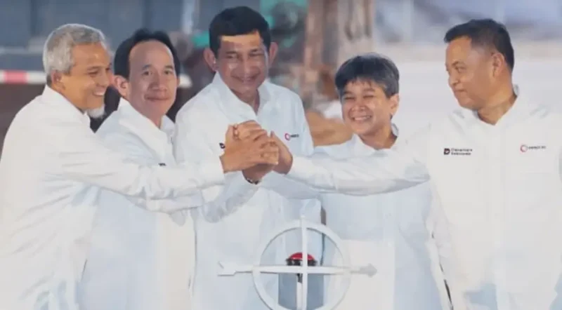 Peletakan batu pertama proyek hilirisasi Danantara dan peresmian smelter aluminium di Mempawah, Kalimantan Barat.