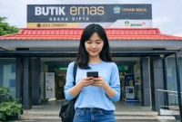 Panduan aman membeli emas Antam di era media sosial agar terhindar dari penipuan dengan memastikan sumber informasi dan proses transaksi resmi. Foto PT Antam