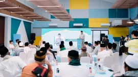 Vale buka puasa bersama yang digelar perusahaan bersama Pemerintah Kabupaten Morowali dan Forum Koordinasi Pimpinan Daerah (Forkopimda), Selasa, di fasilitas Pelabuhan Bahomotefe, Kecamatan Bungku Timur, Kabupaten Morowali.