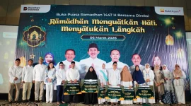 PTBA gelar Safari Ramadan 2026 di berbagai unit operasi, salurkan bantuan sembako dan santunan ke masyarakat dan panti asuhan. Foto dok PTBA