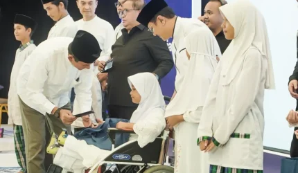 MIND ID menggelar Safari Ramadan dengan buka puasa bersama hampir tiga ratus anak yatim dan penyandang disabilitas.