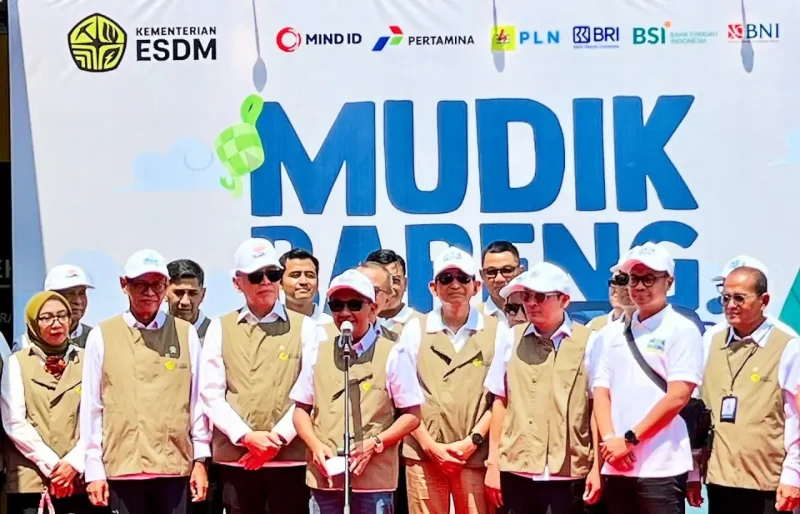MIND ID bersama grup tambang berangkatkan 1.700 pemudik dengan bus dan kapal dalam program Mudik Bersama Lebaran 2026. Foto Satya Hangga Yudha/FB