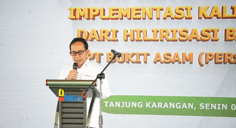 PT Bukit Asam menggelar panen raya program kalium humat di Muara Enim guna meningkatkan hasil pertanian dan pendapatan petani. Foto dok