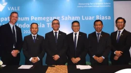 PT Vale Indonesia akan mengajukan revisi kuota produksi RKAB setelah pemerintah menyetujui produksi bijih nikel hanya tiga puluh persen. Foto PT Vale/Instagram