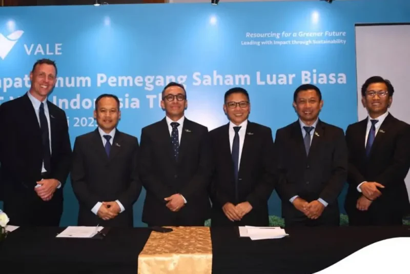 PT Vale Indonesia akan mengajukan revisi kuota produksi RKAB setelah pemerintah menyetujui produksi bijih nikel hanya tiga puluh persen. Foto PT Vale/Instagram