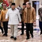 Presiden Prabowo berbicara tentang percepatan energi terbarukan pada acara HUT Danantara di Jakarta.