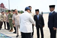 Presiden Prabowo bersama Menteri ESDM Bahlil Lahadalia dalam lawatan resmi ke Jepang.