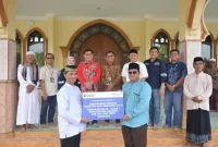 Peserta pesantren kilat Remaja Masjid As Salam di Manggar Belitung Timur dengan dukungan PT Timah. Foto PT Timah