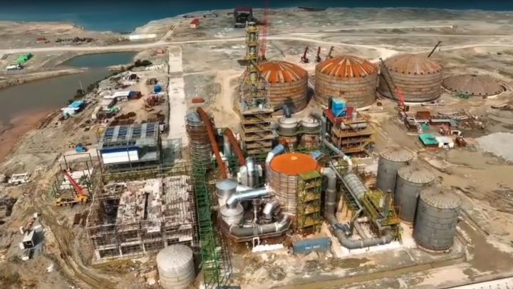 Proyek HPAL PT Vale . Foto dok