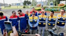 Dirjen Migas meninjau Kilang Balongan memastikan stok BBM, LPG, dan distribusi energi aman selama Ramadan dan Idulfitri 2026.