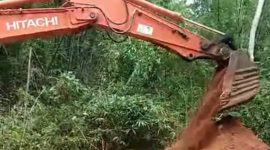 Aktivitas tambang emas di Bombana. Foto ist