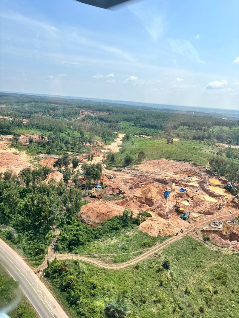 Tambang Ilegal Lampung. Foto dok Polda Lampung