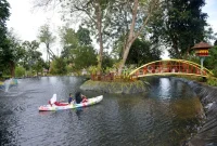 Tins Green Garden Foresttree jadi ruang hijau favorit warga Pangkalpinang untuk olahraga dan rekreasi keluarga.