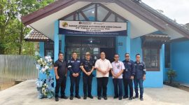 Rumah Batik binaan PT Timah di Pulau Kundur sebagai pusat kegiatan dan produksi UMKM.