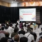 Direksi PT Timah memaparkan perbaikan tata kelola pertambangan dalam sosialisasi kepada mitra usaha di Graha Timah. Foto PT TIMAH dok