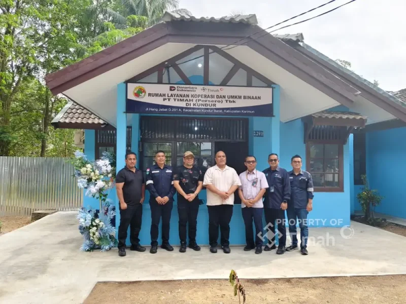 PT Timah meresmikan pusat layanan koperasi dan UMKM di Pulau Kundur untuk mempermudah akses informasi dan kemitraan usaha.