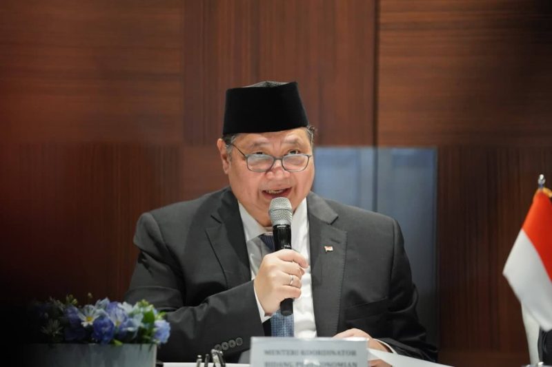 Airlangga Hartarto, Menteri Koordinator Bidang Perekonomian