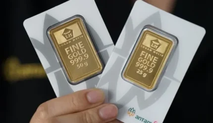 Emas logam mulia. Foto Sahabat Pegadaian