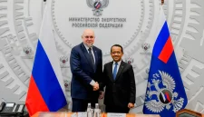 Menteri ESDM Bahlil Lahadalia bertemu Menteri Energi Rusia bahas kerja sama energi.