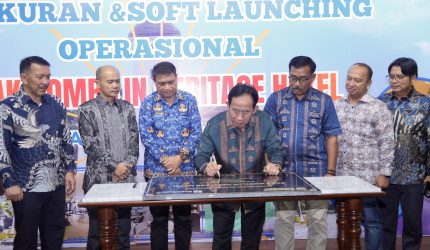 PT Bukit Asam (Persero) Tbk meresmikan SAKA Ombilin Heritage Hotel