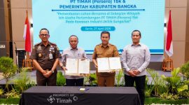 PT Timah kerjasama Pemkab Bangka manfaatkan lahan