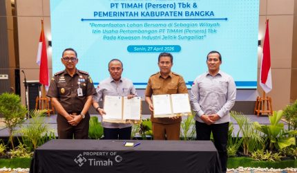 PT Timah kerjasama Pemkab Bangka