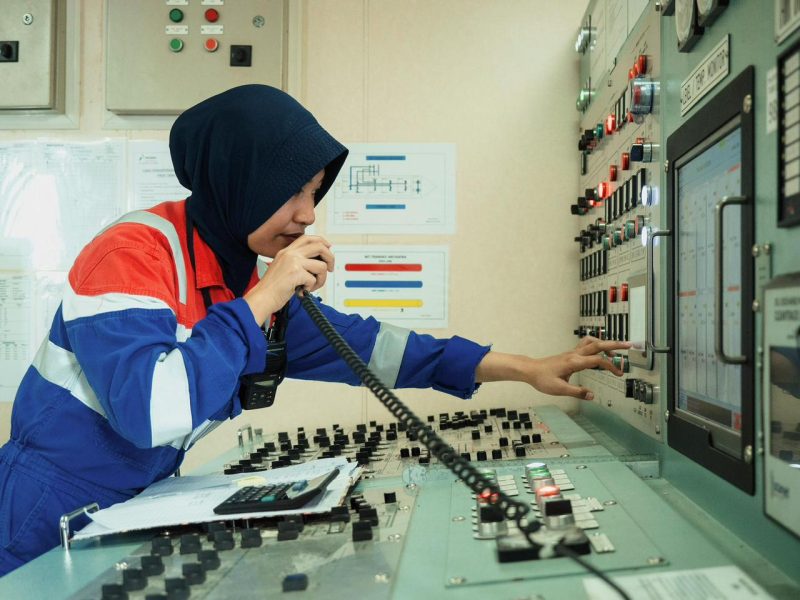 486 Perwira Perempuan Pertamina yang tersebar di berbagai wilayah Indonesia. 