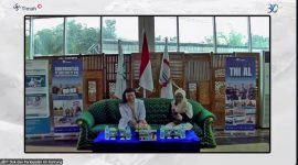 Karyawan mengikuti Health Talk tentang super flu yang digelar PT TIMAH dan PT DAK secara hybrid