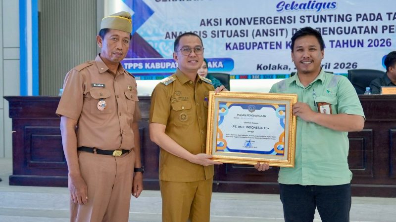 PT Vale Indonesia Tbk terus memperkuat kontribusinya dalam peningkatan kesehatan masyarakat melalui program percepatan penurunan stunting