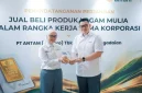 Pegadaian dan ANTAM menjalin kerja sama penjualan logam mulia untuk memperkuat ekosistem emas nasional.