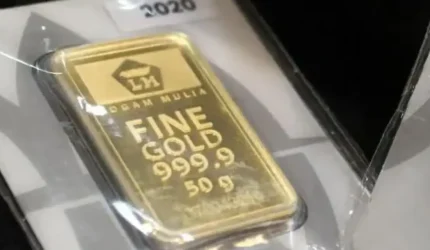 Logam Mulia Antam: Harga Emas Antam Hari Ini Turun Rp50.000 per Gram