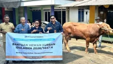 Grup MIND ID menyalurkan 1.735 hewan kurban ke 20 wilayah operasional dari Sumatera hingga Papua.
