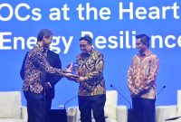 Wakil Direktur Utama Pertamina, Oki Muraza, dalam diskusi bertema Global Challenges: NOCs at the Heart of Energy Resilience pada ajang IPA Convex ke-50.