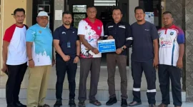 PT TIMAH Dukung HUT ke-18 Desa Permis, Turnamen Voli Diikuti 72 Tim dari Bangka Belitung