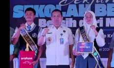 PT Vale dan BNN Sulsel Deklarasi Program Sekolah Bersinar di Luwu Timur