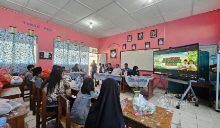 PT TIMAH Edukasi Siswa Kelola Sampah Plastik