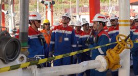  Komisaris Utama PT Pertamina (Persero), Mochamad Iriawan meninjau sejumlah fasilitas operasional Pertamina di Kota Kupang, Nusa Tenggara Timur (NTT), Jumat, 12 Juni 2026
