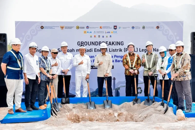 PSEL Legok Nangka Olah 2.131 Ton Sampah Jadi Listrik