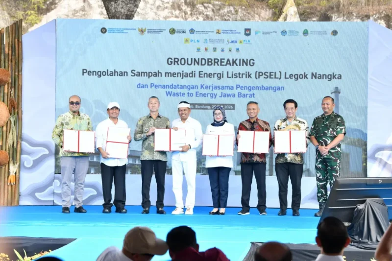 Pertamina dan Jabar Kembangkan Energi Bersih dari Sampah