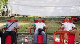 HUT ke-50, PT TIMAH Kumpulkan 41 Kantong Darah di Bangka Selatan