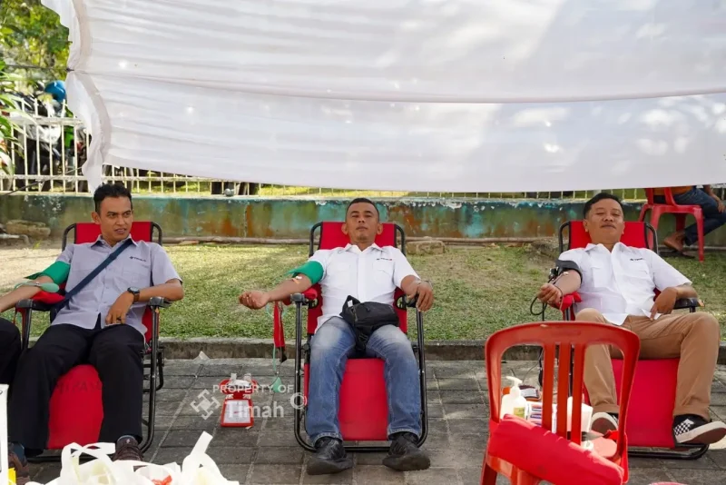 HUT ke-50, PT TIMAH Kumpulkan 41 Kantong Darah di Bangka Selatan